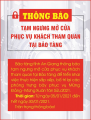 Bảo tàng tỉnh An Giang tạm ngưng mở cửa phục vụ khách tham quan từ ngày 05/01/2021 đến hết ngày 30/01/2021