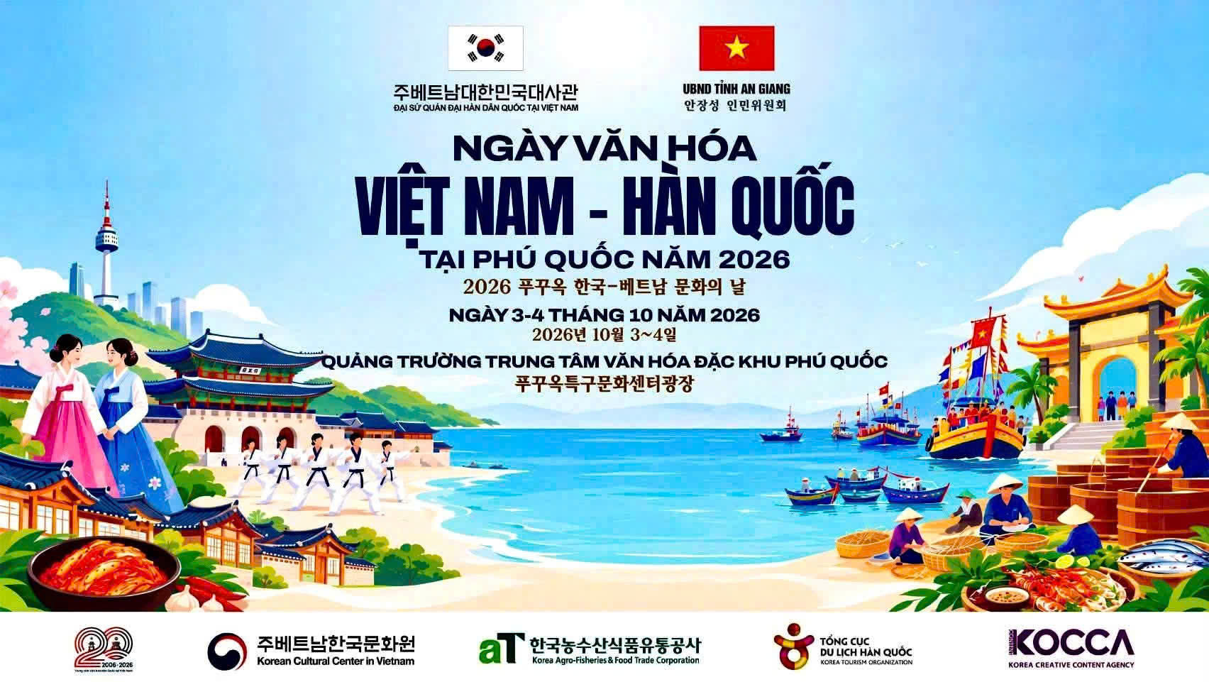 DẤU ẤN VĂN HÓA AN GIANG TẠI NGÀY VĂN HÓA VIỆT NAM – HÀN QUỐC NĂM 2026